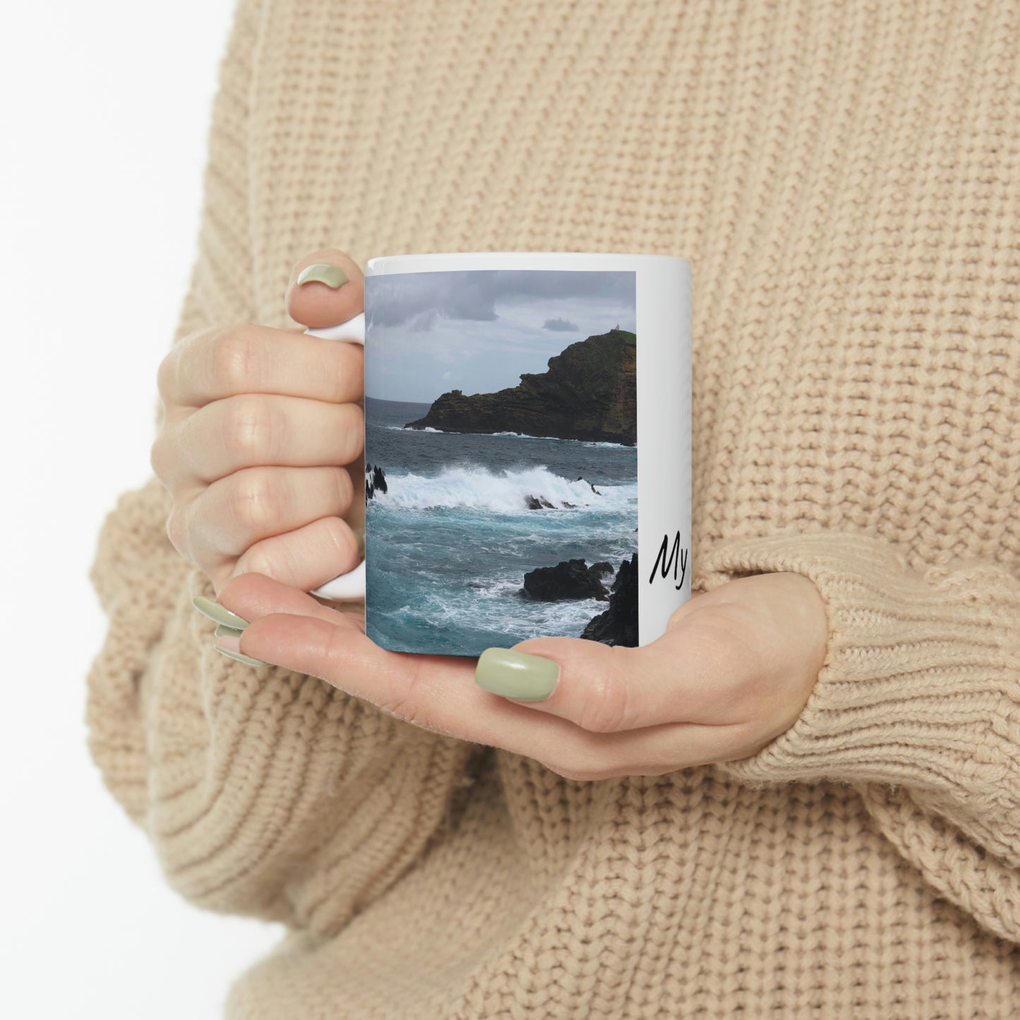 My Happy Place by the Sea-Ceramic Mug 11oz