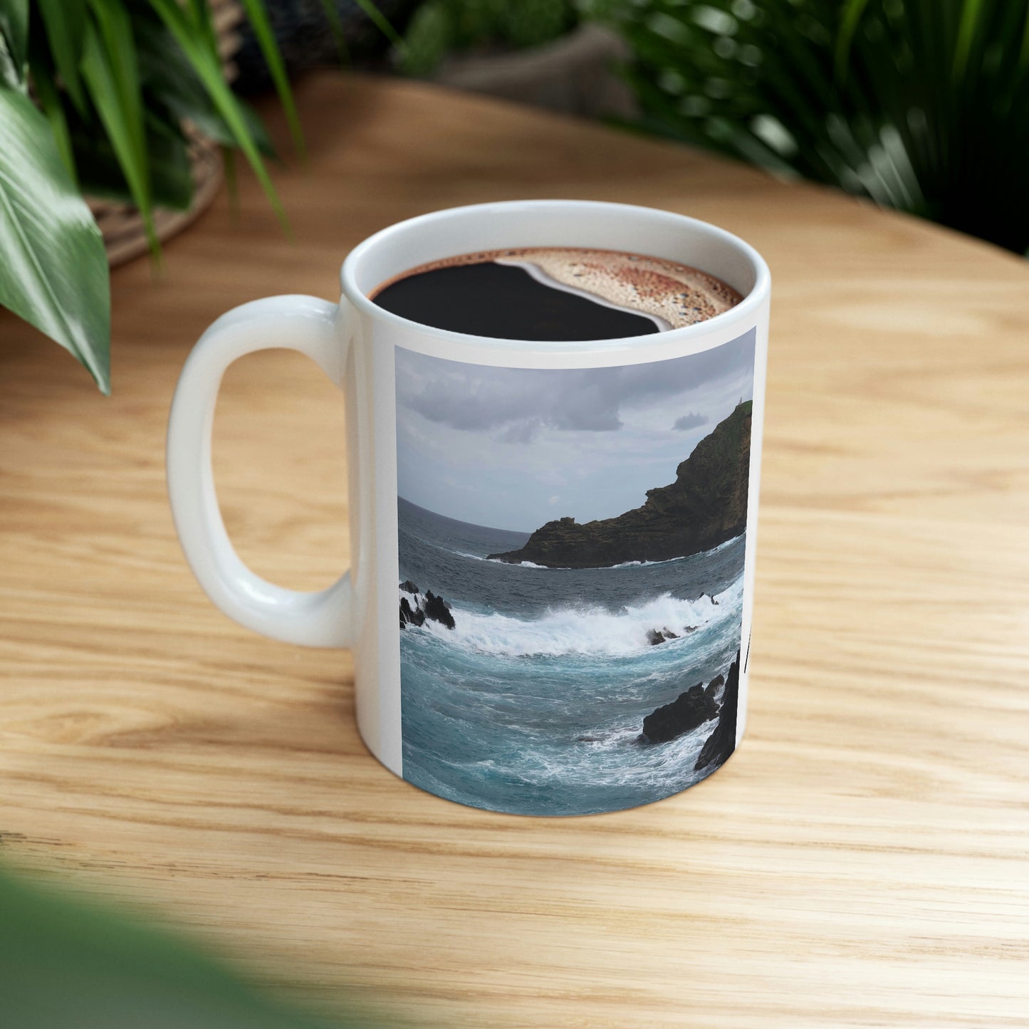 My Happy Place by the Sea-Ceramic Mug 11oz