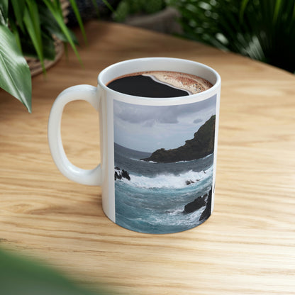 My Happy Place by the Sea-Ceramic Mug 11oz